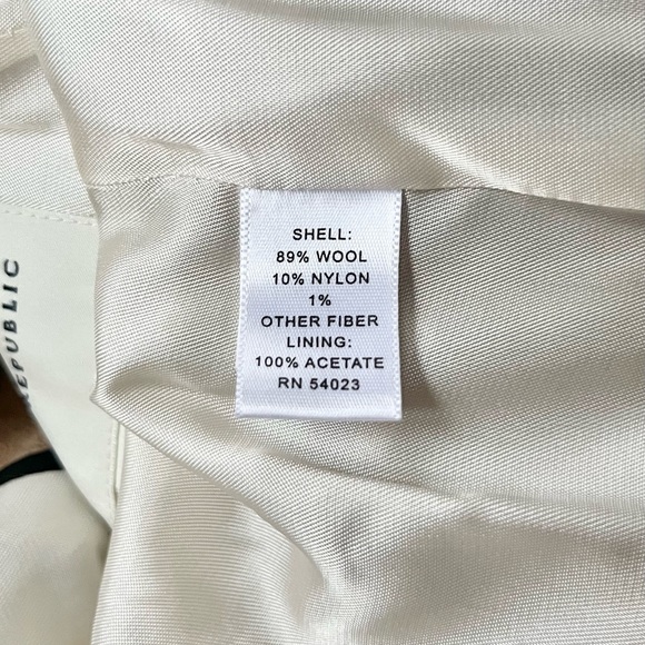 Banana Republic Military Style Double Breasted Coat - Picture 5 of 6